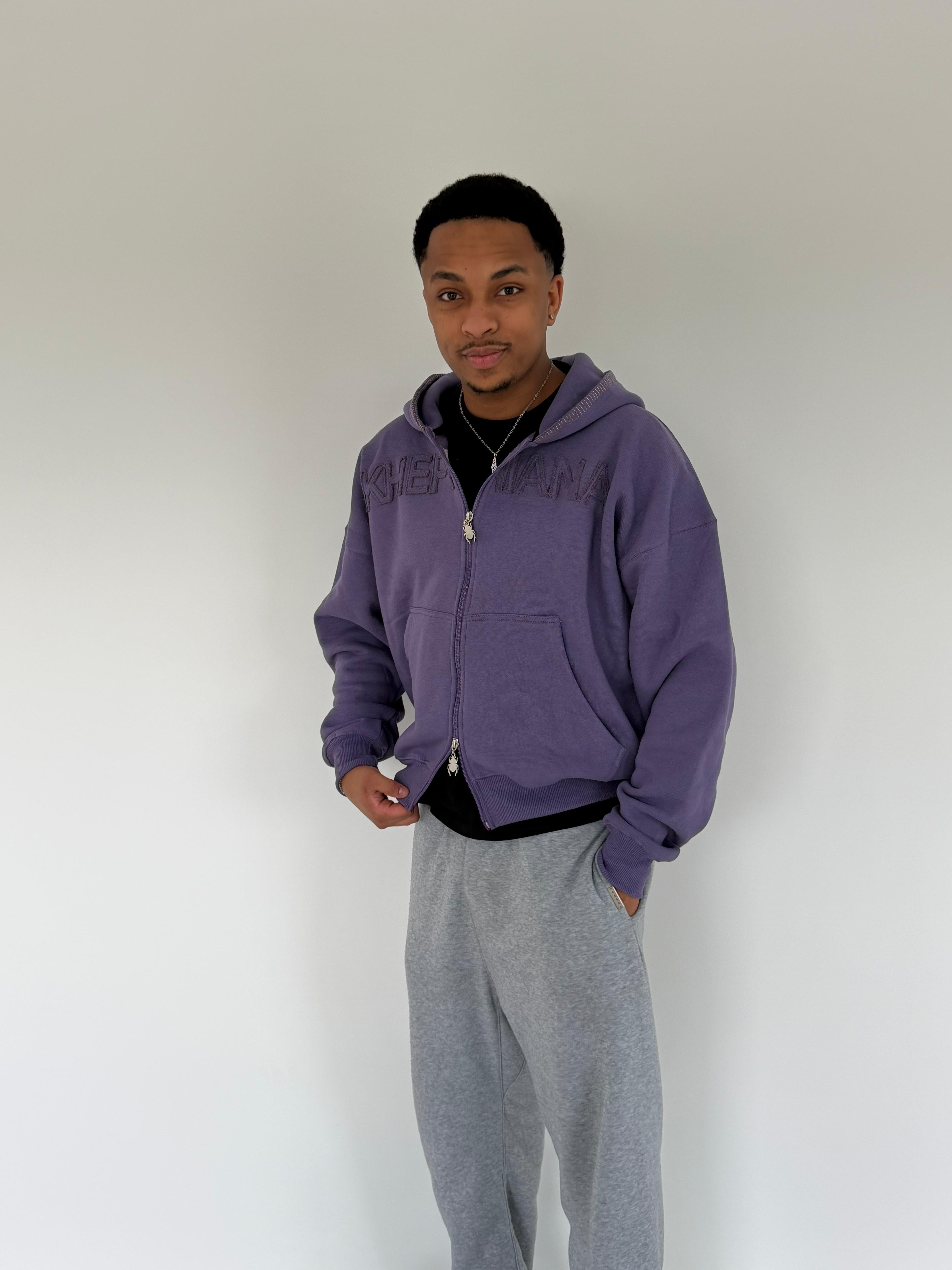 40 PURPLE ZIPPER